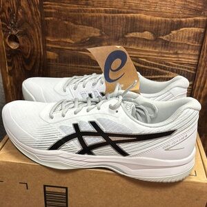 ASICS White and Black Sneakers